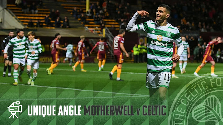 Celtic TV Unique Angle | Motherwell 0-4 Celtic | Silky Celts progress to Premier Sports Cup Semi!