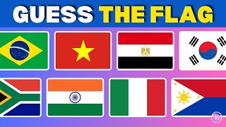 Guess The Flag Quiz 🚩 | 51 Countries Flag Quiz