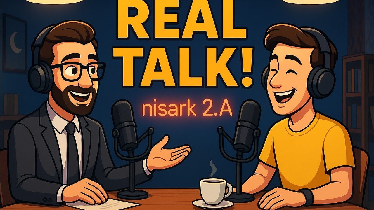 Animated Podcast Conversation | Inspiring Talk Show Episode | Nisark 2.A Studio 