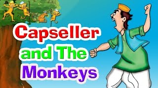 Monkey And Cap Seller Story In English | Kids Story In English | Bedtime Stories For Kids In English