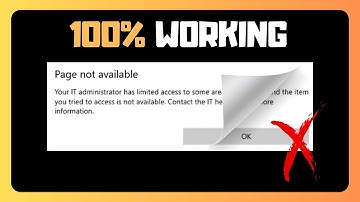 EASY FIX For  Your IT Administrator Has Limited Access To Some Areas Of This App  In Windows 11