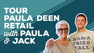 Love & Best Dishes: Tour Paula Deen Retail with Paula & Jack