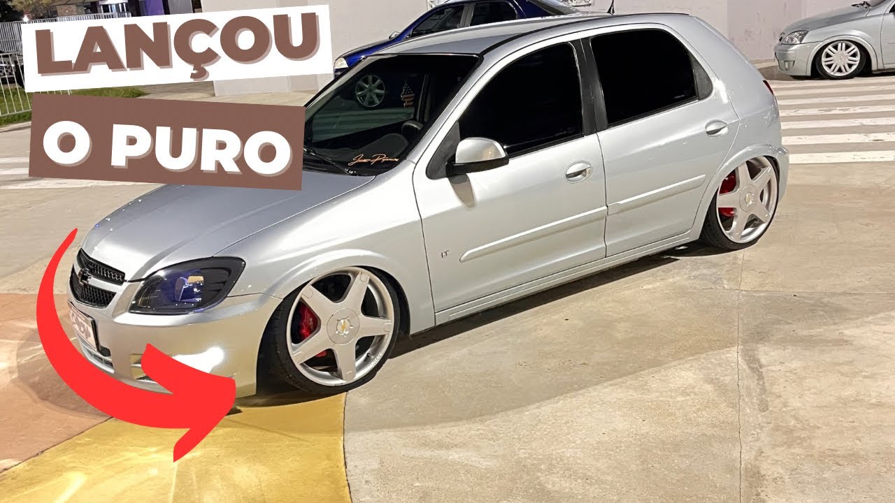 Celta Rebaixado Na suspensão a ar !! Verdadeira chora boy