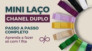 Laço fofo mini chaneis - Comprar em La Beli Laços