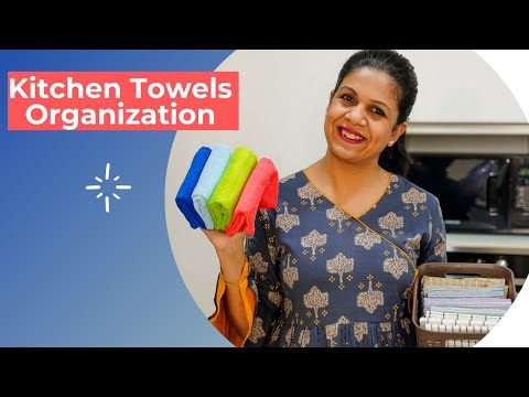 Kitchen Towels & Cleaning Cloths | Organization and