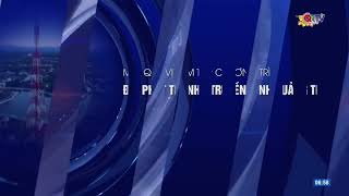 Khoảnh khắc QRTV Quảng Trị đổi logo Tết (28\/01\/2025 - 29 Tết)