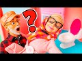Büyükbaba'nın uyku macerası! Gece boyu komik anlar yaşanıyor! Barbie videoları.