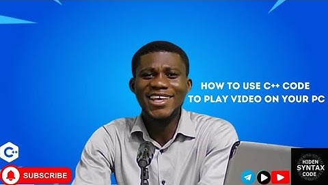 How to use C++ Code to play Video on your PC