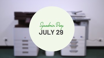 SysAdmin Day 2022 - "How my hair look, Mike?"