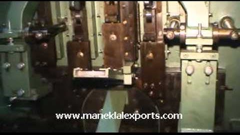 Manek - Bucket Handle Making Machine - East West / Bent Ends Type - BHM-25/EP