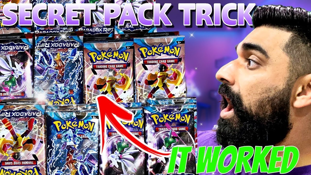 Pack Trick To Get The BEST Pokemon Card pulls (2)