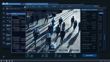 Surveillance CCTV camera with Face Recognition Functionality No Watermark Free iStock Footage Video