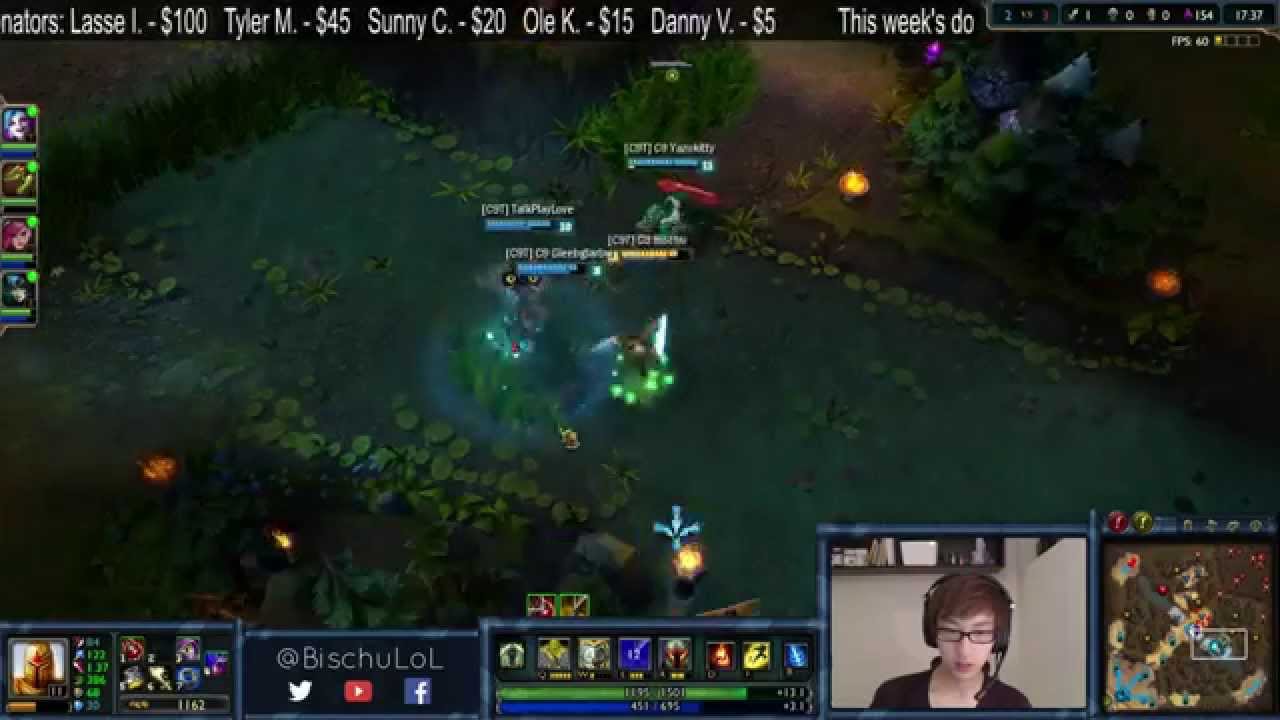 lol patch notes C9 Bischu Kayle vs Nidalee [Diamond 1 Ranked solo queue mid]