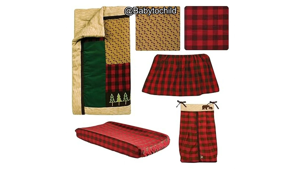 Must-Have Review: Trend Lab Northwoods 6-Piece Crib Bedding Set for Ultimate Comfort.