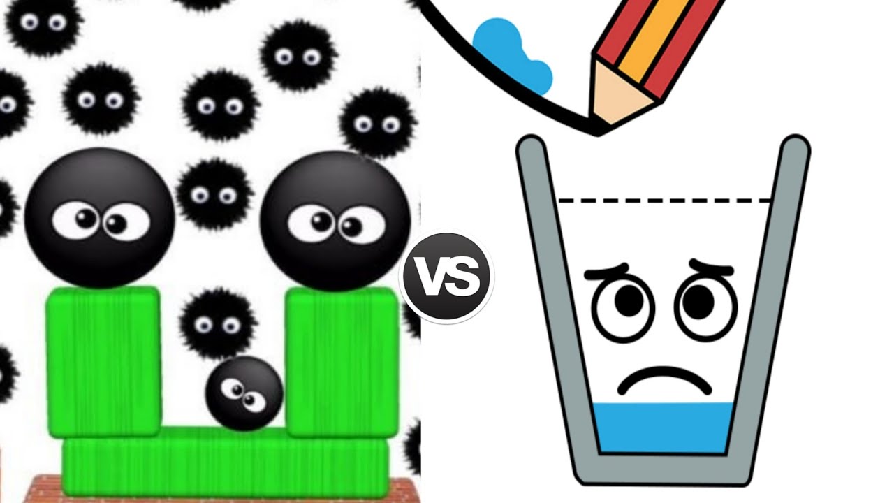 Happy Glass Puzzle VS Hide Ball Brain Teaser Logic Puzzle Merge Gameplay Pull The Pin Double!