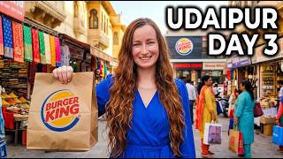 Udaipur’s Most EPIC Day: Shopping Spree, Burger King Shock, Folk Dance &amp; Luxury Lake Dinner!
