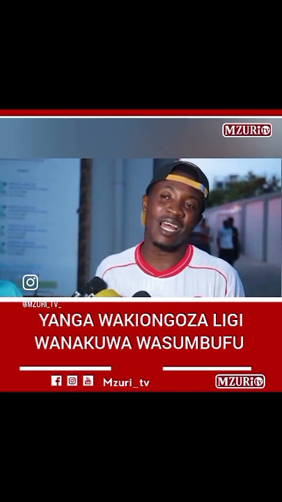 Yanga wakiongoza ligi wanakuwa wasumbufu😅😅 #ayomamedia