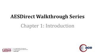 AESDirect Walkthrough Series - Chapter 1: Introduction screenshot 3