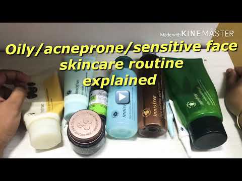 Acneprone oily sensitive skin care explained