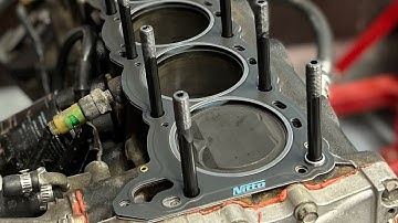 ARP head studs installation rb25 neo det #rb25det #silvia #180sx #jdmnation #silviadrift