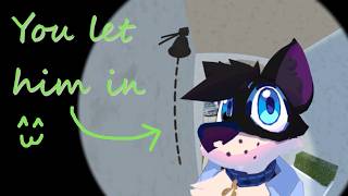 Furry ASMR | Friendly fox breaks your doorbell, and you let him in | soft spoken screenshot 5