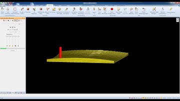 Parallel Surface Finish Machining in Alphacam