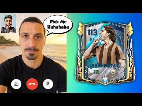 Zlatan Ibrahimovic Decides My FC MOBILE Team!