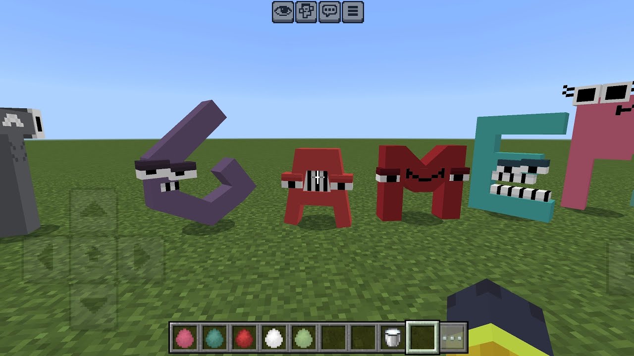 The Alphabet Lore MOD in Minecraft PE YouTube