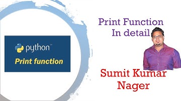 Print Function in Detail | Python Print Function in Depth | Getting Started with Python