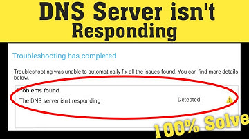 How To Fix DNS Server isn