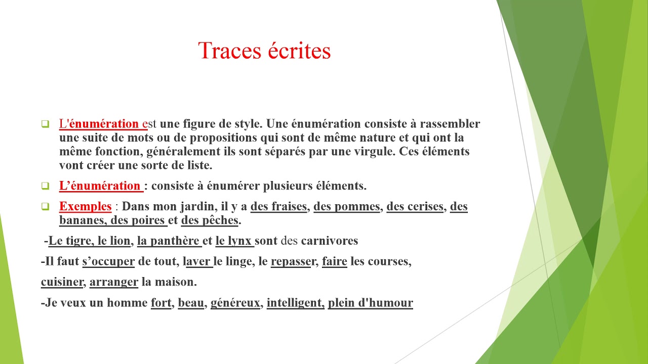 Utiliser une énumération pour créer une impression.