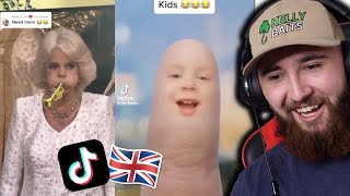 American Reacts to EXTREMELY BRITISH TikTok's *HILARIOUS*