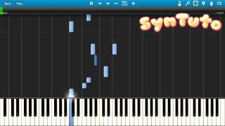 Blue Field Final Fantasy VIII Piano Collections Synthesia Tutorial 50 100% Speed