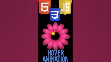 Only html css or js can do this flower 18/100dy