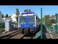 Ref:a2z8C1GpDS4 Z6400 gco : arriv�e � la gare de mareil marly sur la ligne l du transilien