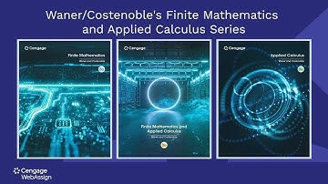 Waner/Costenoble’s Finite Math & Applied Calculus in WebAssign