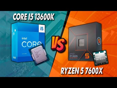 Core i5 13600K vs Ryzen 5 7600X