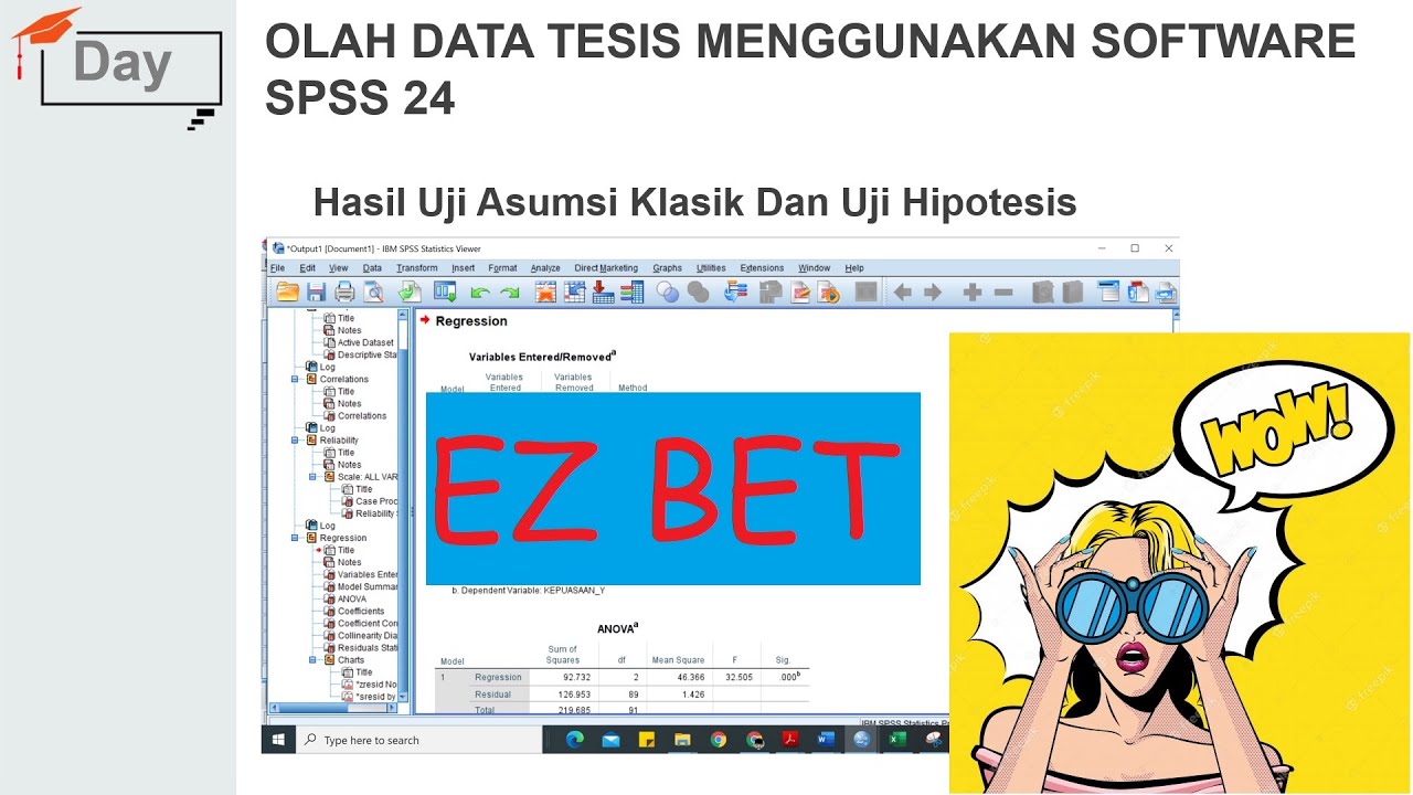 Olah Data SPSS untuk Penelitian Kuantitatif. Auto Paham CUY !!! 
