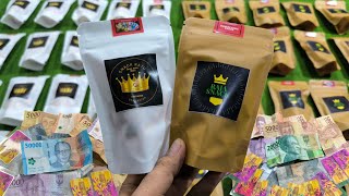WOW!!! DAPET EMAS BELASAN BATANG & DUIT PULUHAN LEMBAR!!! UNBOXING SNACK RAJA vs SNACK RATU