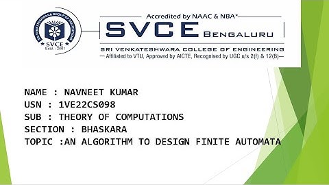 Designing Finite Automata: Step-by-Step Algorithm Explained