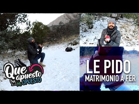 Le pido Matrimonio a Fer 🧡 💍