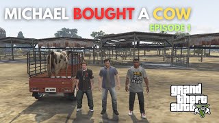 Michael Bought a Cow - GTA5 | Bakra Eid Series | #1 | A.B.A GAMING