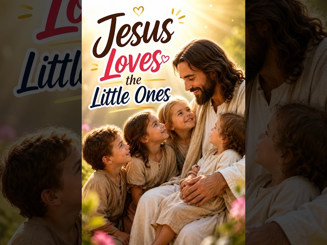 Jesus Loves the Little Ones ✨#viral #amen #shorts #jesus - YouTube