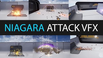 Bonus VFX Preview -Advanced Niagara Essential VFX Vol:01- Unreal Engine(UE4 / UE5)
