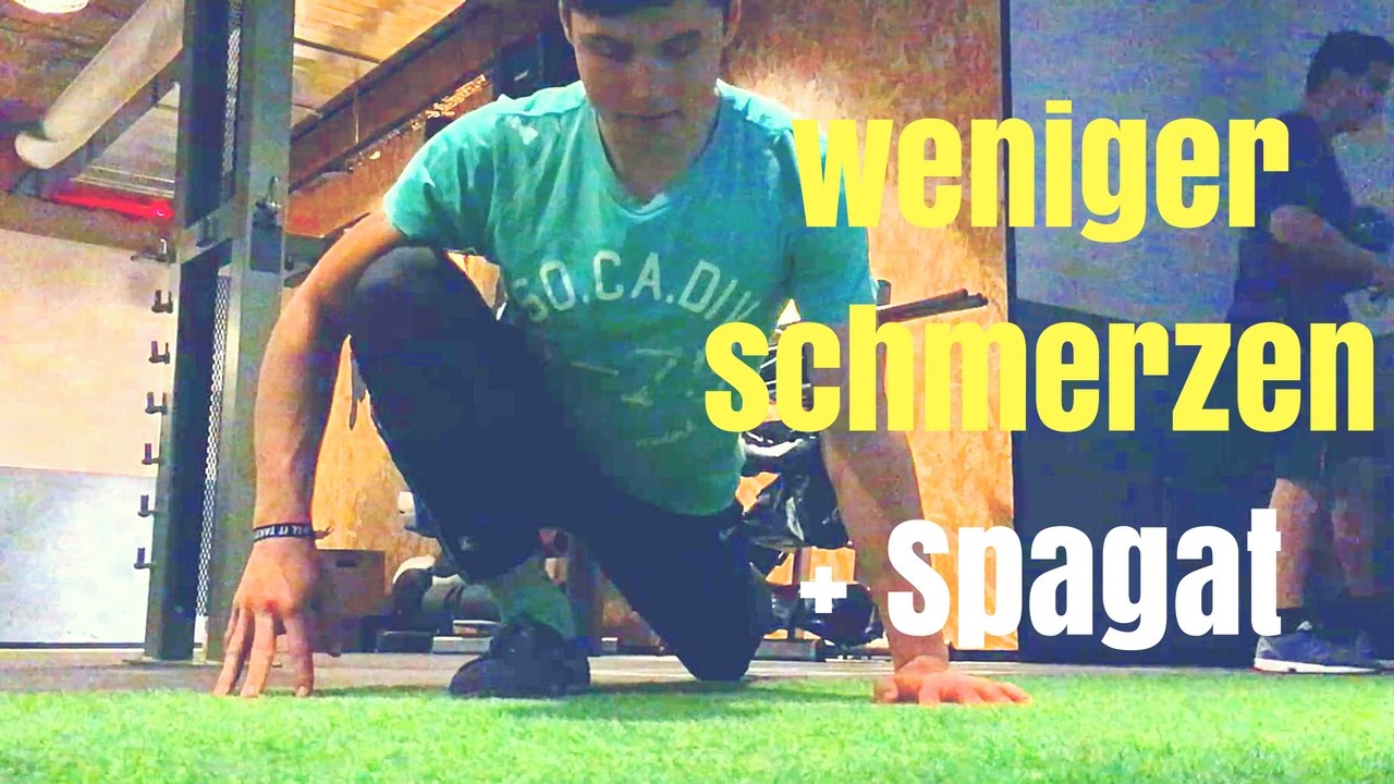 HÜFTSCHMERZEN beseitigen + Vorübung zum SPAGAT