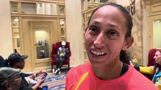 Des Linden after 16th place at 2024 Boston Marathon talks about changes in sport since she started
