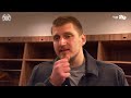 Nikola Jokić Postgame Locker Room Interview vs. Warriors 🎙 | 4/4/25