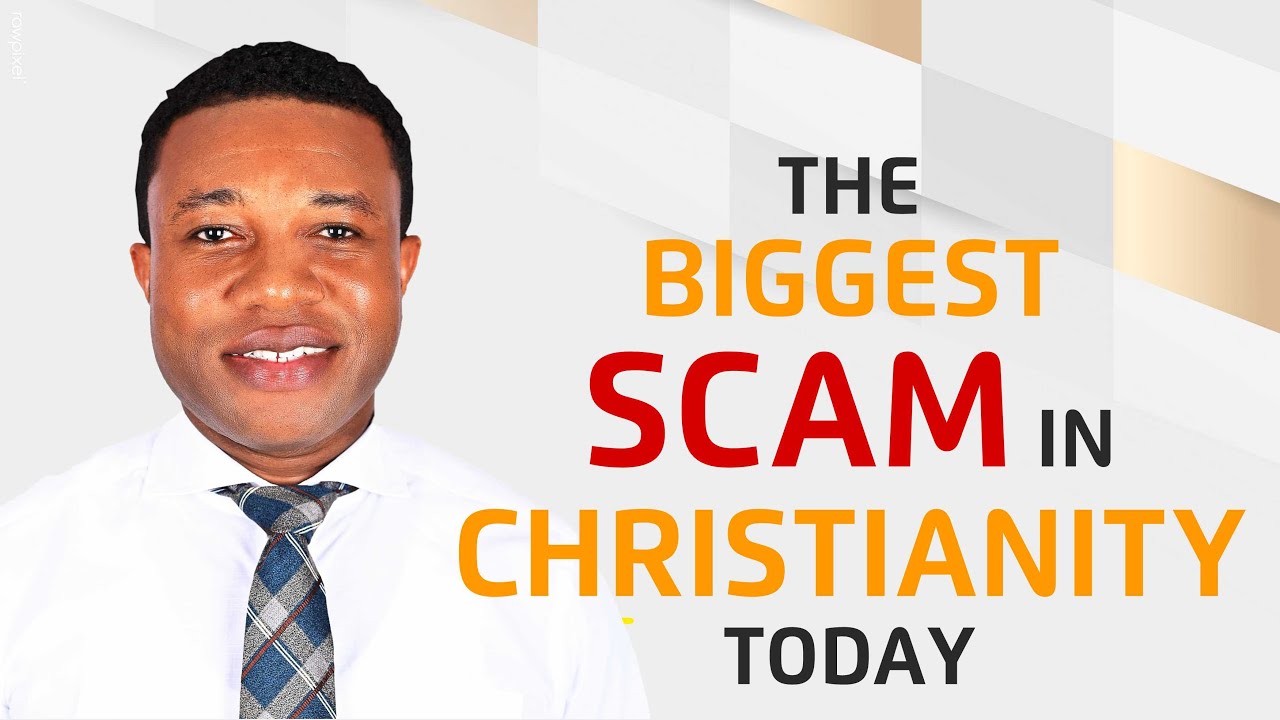 "The biggest scam in Christianity today......" The book of Mark 