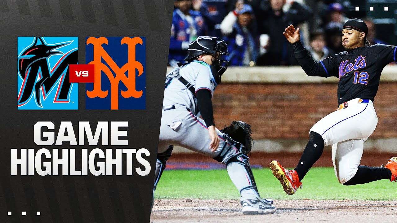 Marlins vs. Mets Highlights (4/7/25) | MLB Highlights