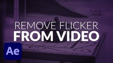 Hoe u lichtflikkering uit videobeelden in Premiere en After Effects verwijdert - TUTORIAL
